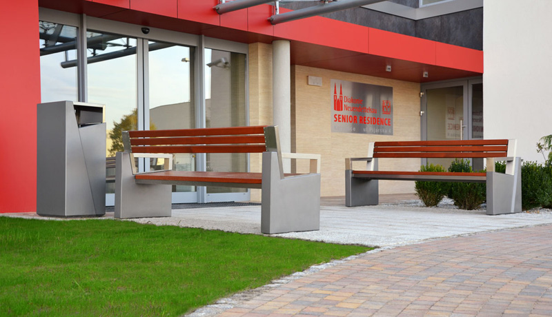 Komserwis �awki betonowe z kolekcji Intal w Katowicach